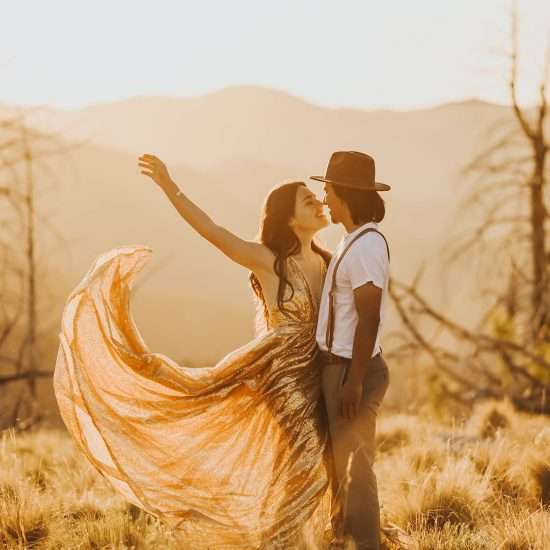 Golden Western Elopement Inspiration