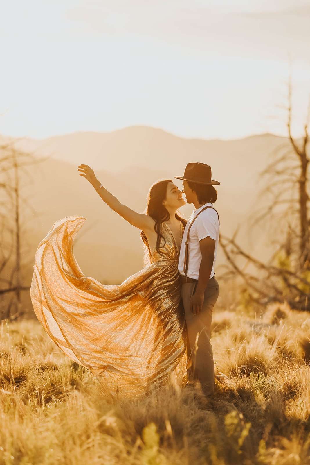 Golden Western Elopement Inspiration