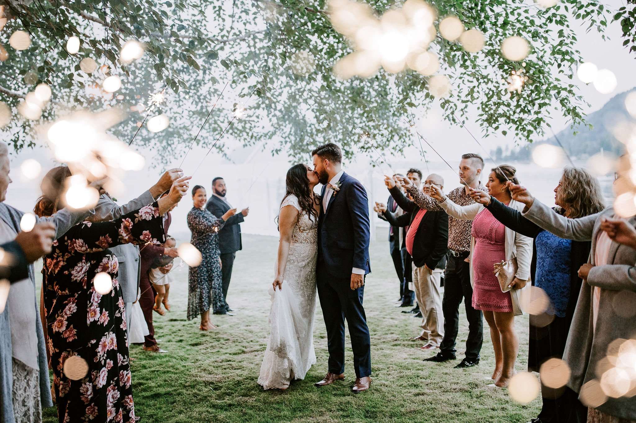 Charming and Emotional Lions Bay Wedding