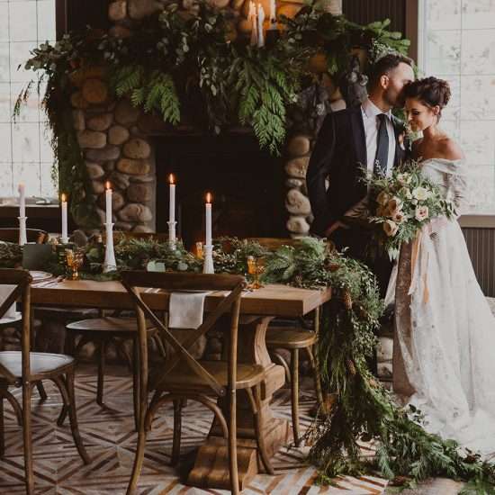 Cozy and Romantic Winter Wedding Inspiration