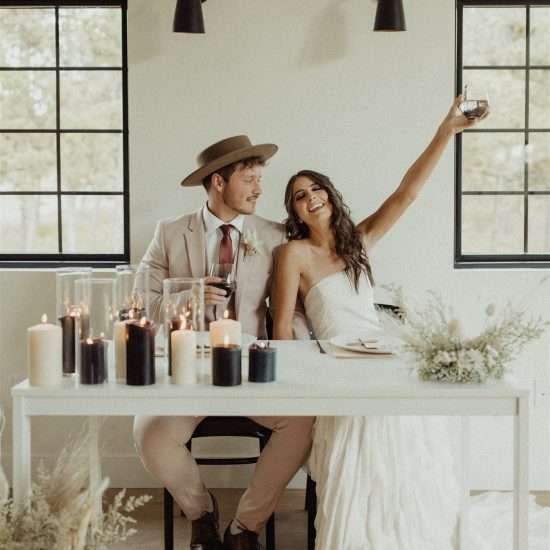 Edgy and Modern Elopement Inspiration at the Lofthouse