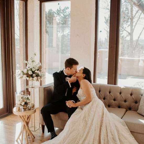 New Year’s Eve Elopement Inspiration at Villa Parker