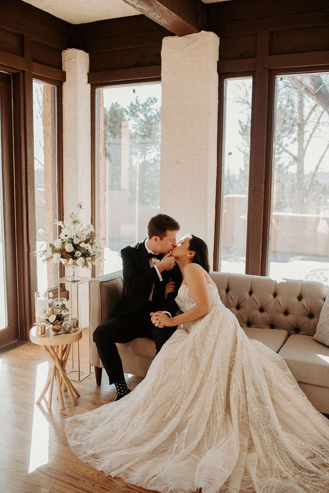 New Year’s Eve Elopement Inspiration at Villa Parker