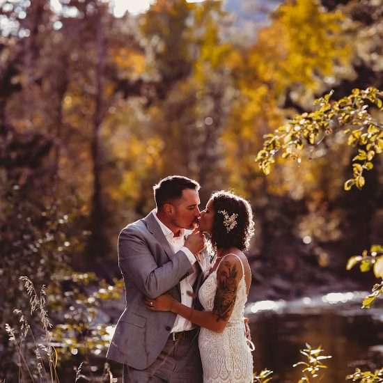 The Landing at Estes Park Golden Fall Wedding