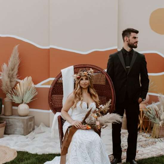 Gorgeous and Natural Kelowna Backyard Elopement