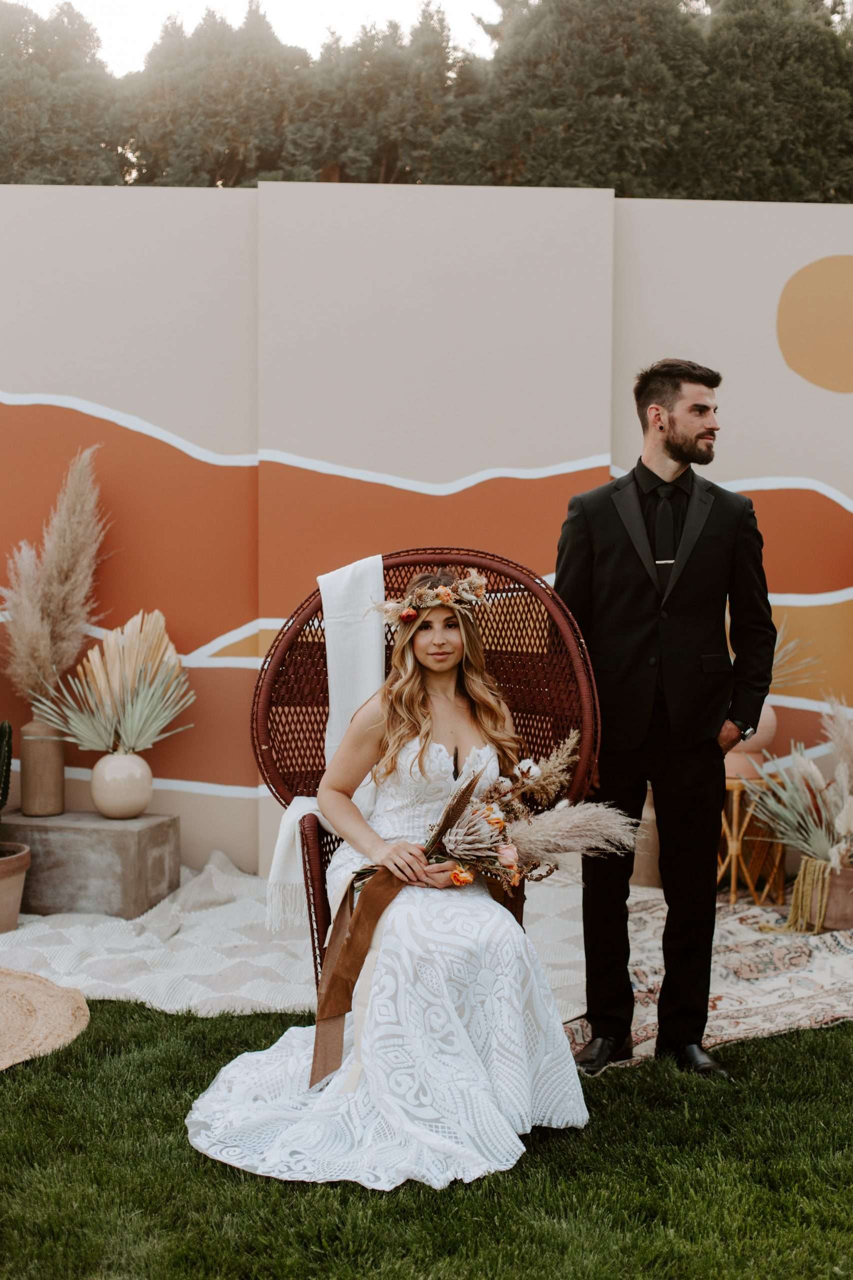 Gorgeous and Natural Kelowna Backyard Elopement
