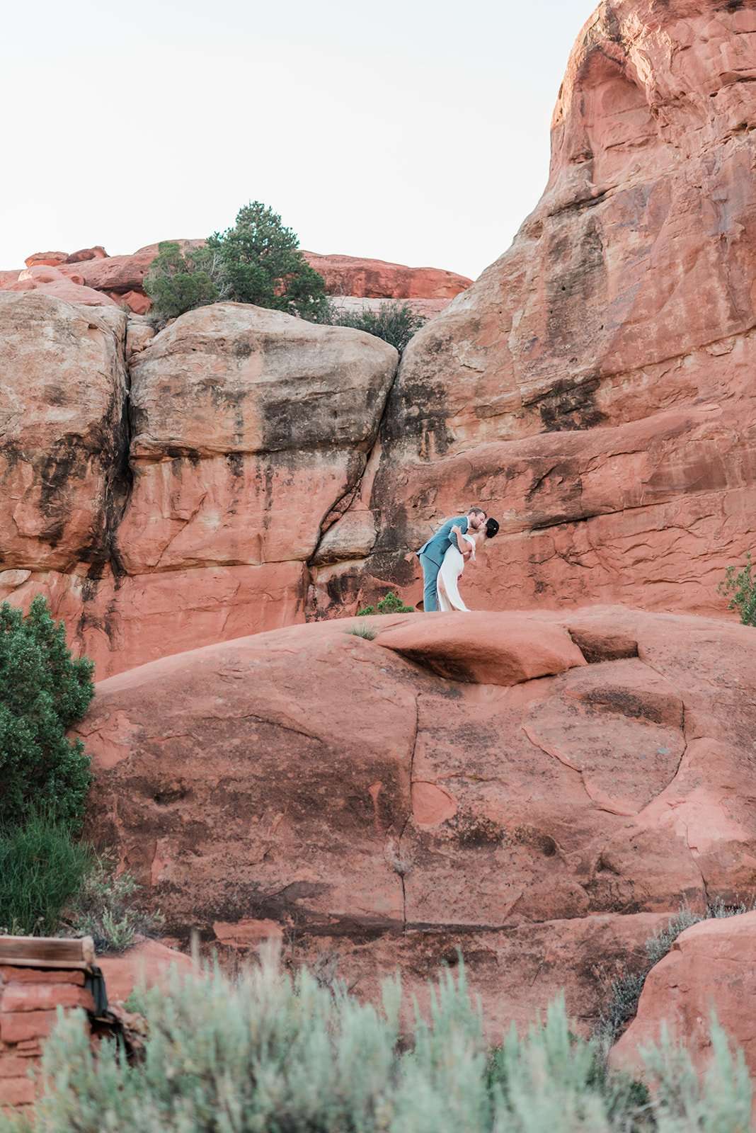 Laid-Back Four Corners Elopement