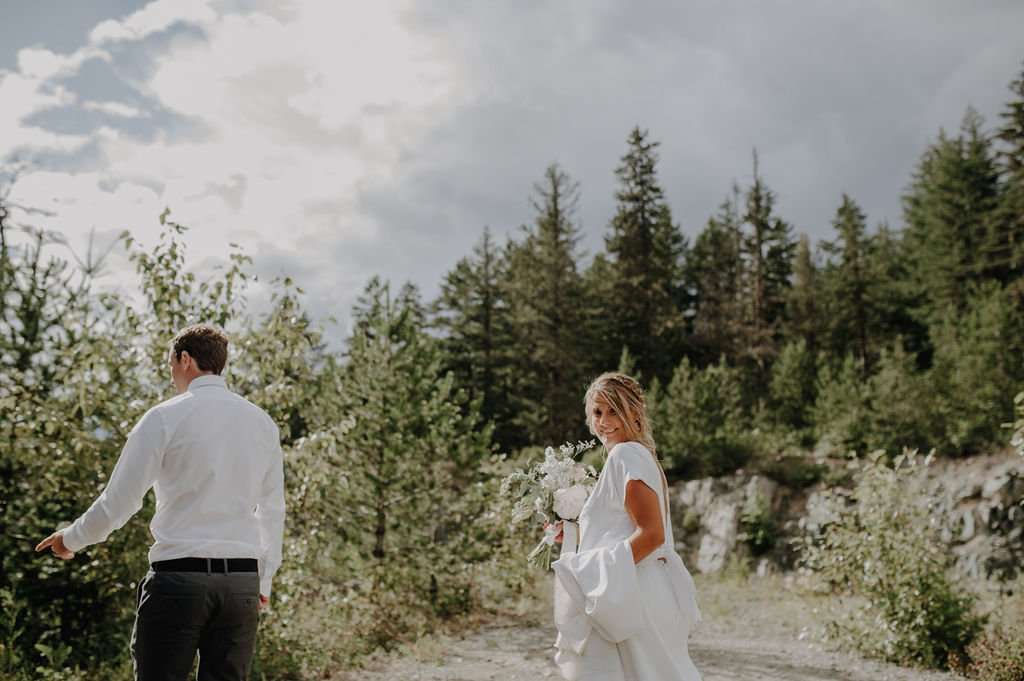 Playful and Rainy Lazy Acres Wedding