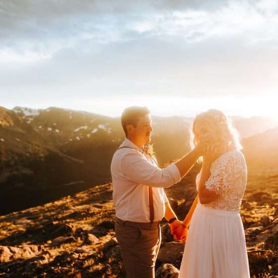 Relaxed and Intimate Rocky Mountain National Park Elopement