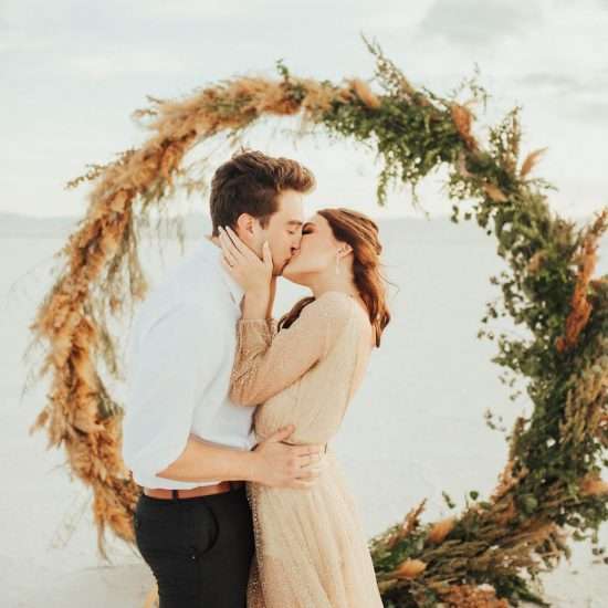 Rustic Romantic Salt Flats Bridals Inspiration