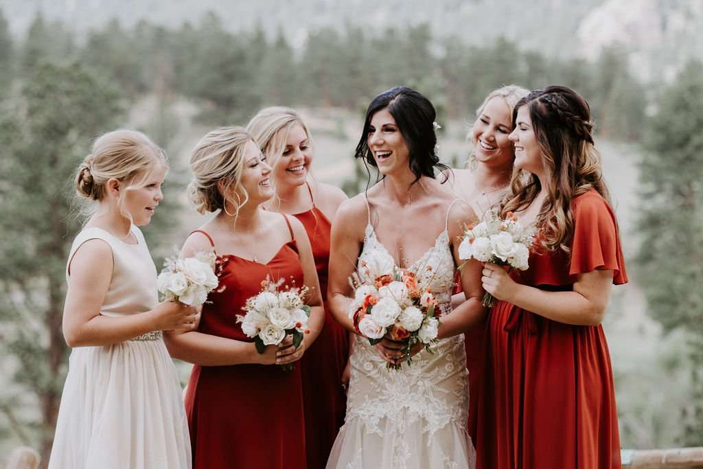 Rustic and Simple Black Canyon Inn Wedding