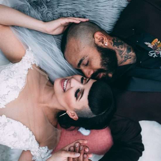 Edgy Wedding Inspiration at Redwoods Golf Course