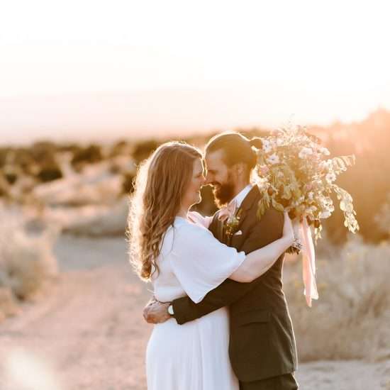 Lovely New Mexico Desert Elopement