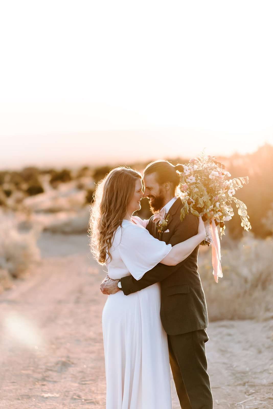 Lovely New Mexico Desert Elopement