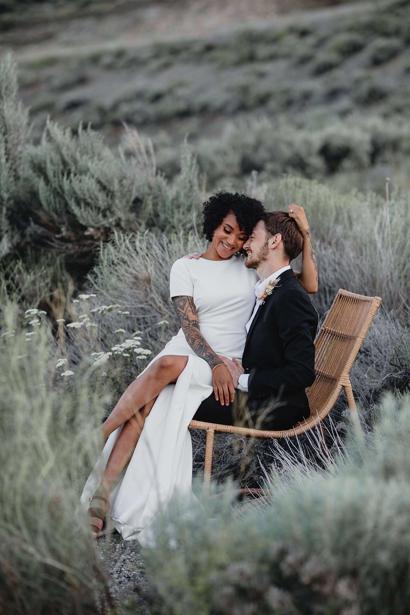 Modern and Luminous Okanagan Elopement Inspiration