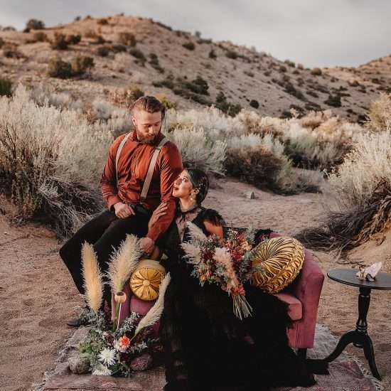 Moody Sandia Foothills Elopement Inspiration