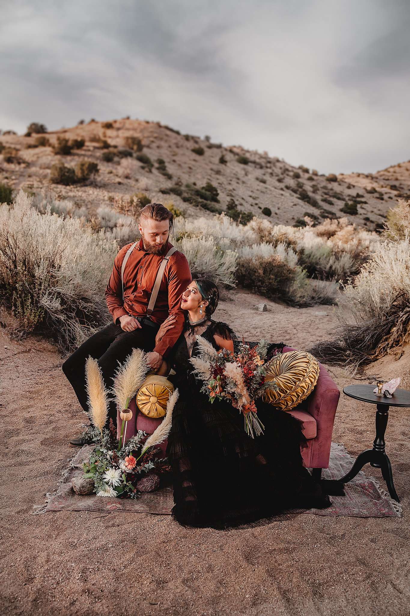 Moody Sandia Foothills Elopement Inspiration
