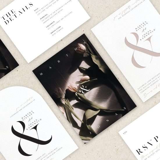 Announce your I Do Date with Save the Dates from Paperlust