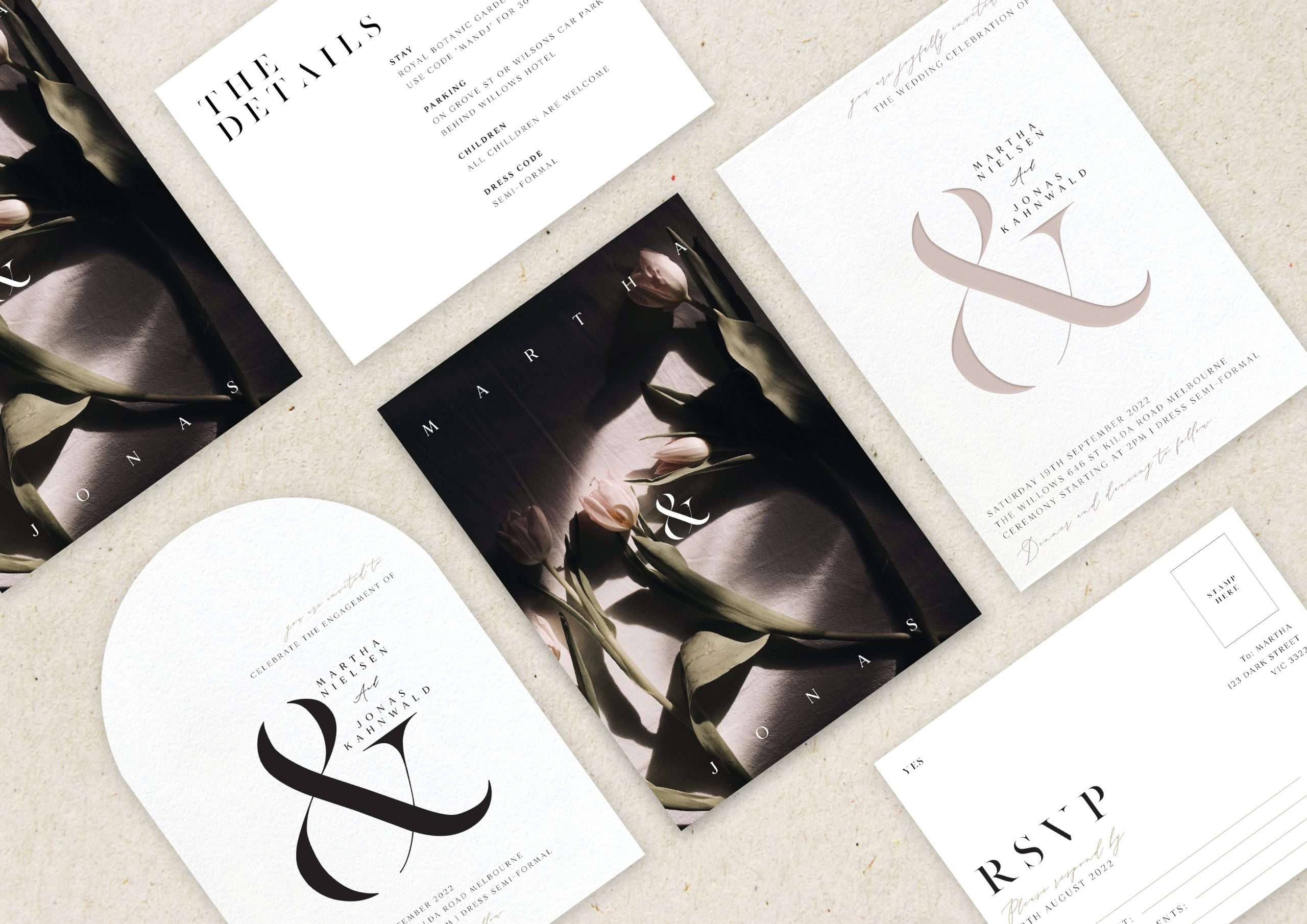 Announce your I Do Date with Save the Dates from Paperlust
