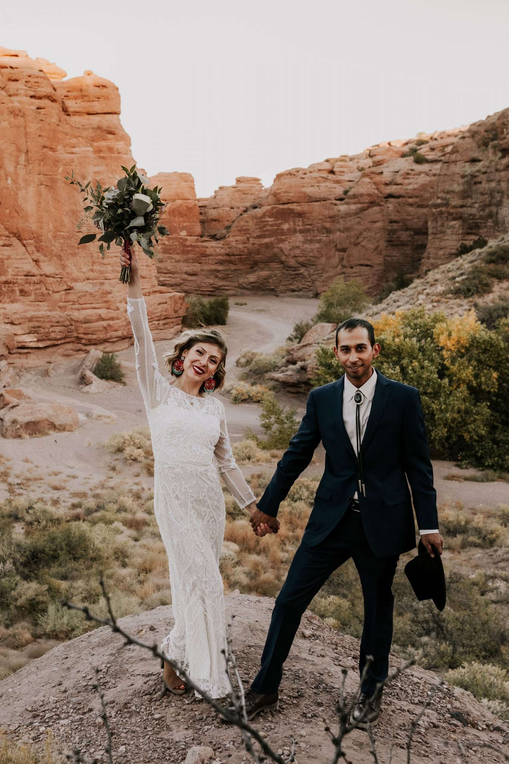 Simple Southwestern Bridals