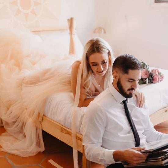 Soft Sunset Romance Elopement Inspiration