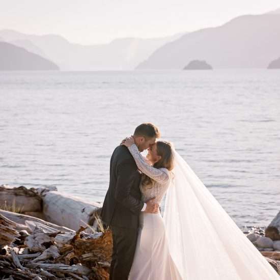 Affectionate and Warm Squamish Bridals