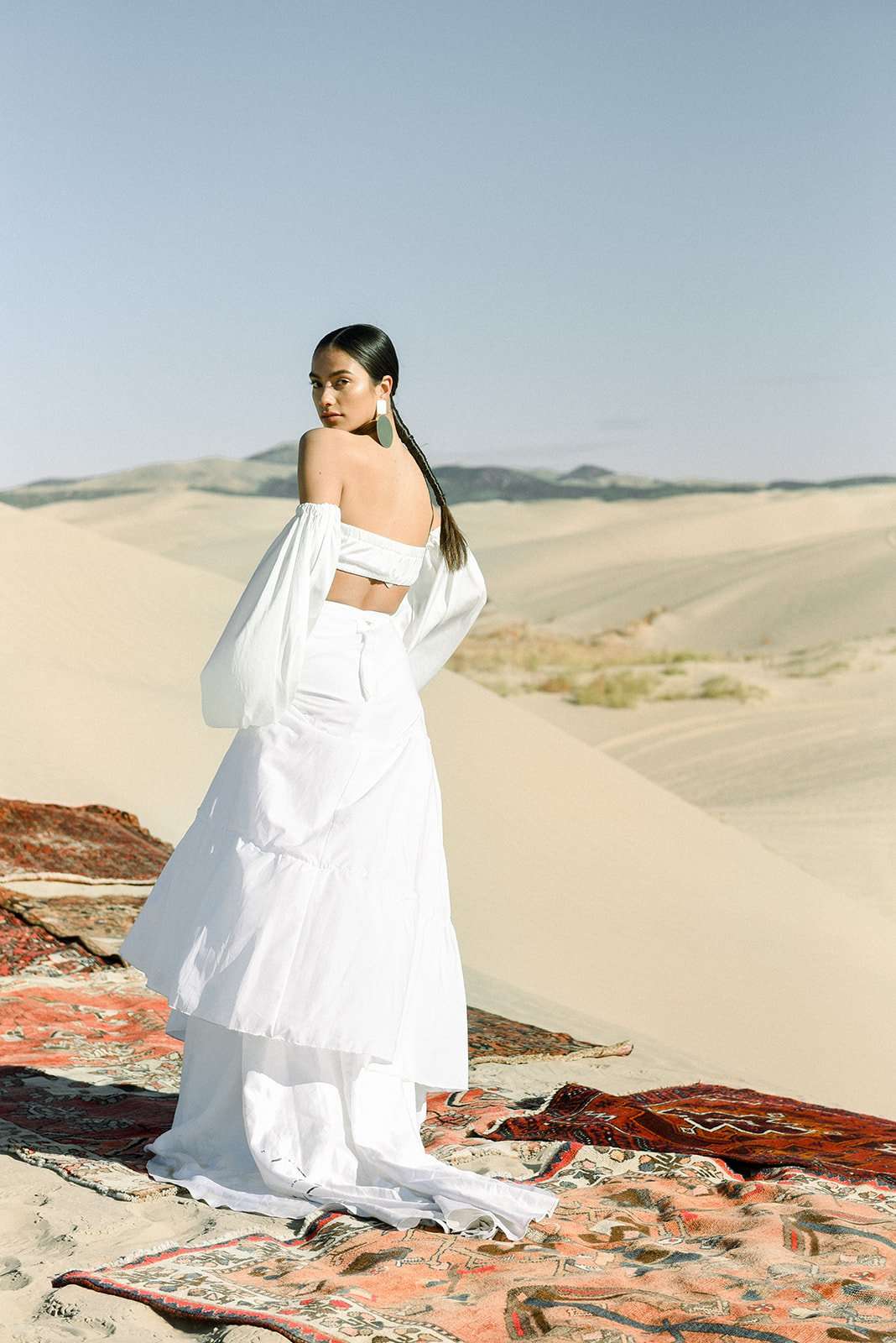 Bohemian Desert Bridal Fashion Inspiration