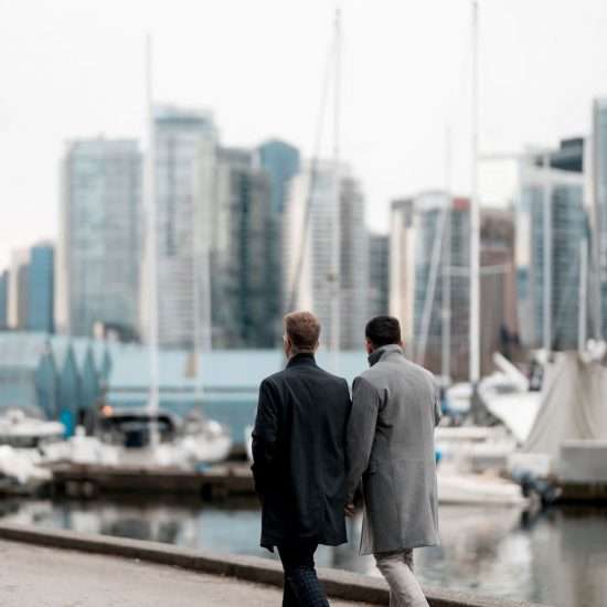 Emotional Waterfront Vancouver Elopement