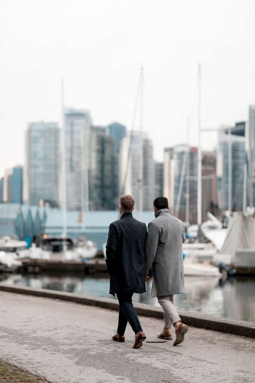 Emotional Waterfront Vancouver Elopement