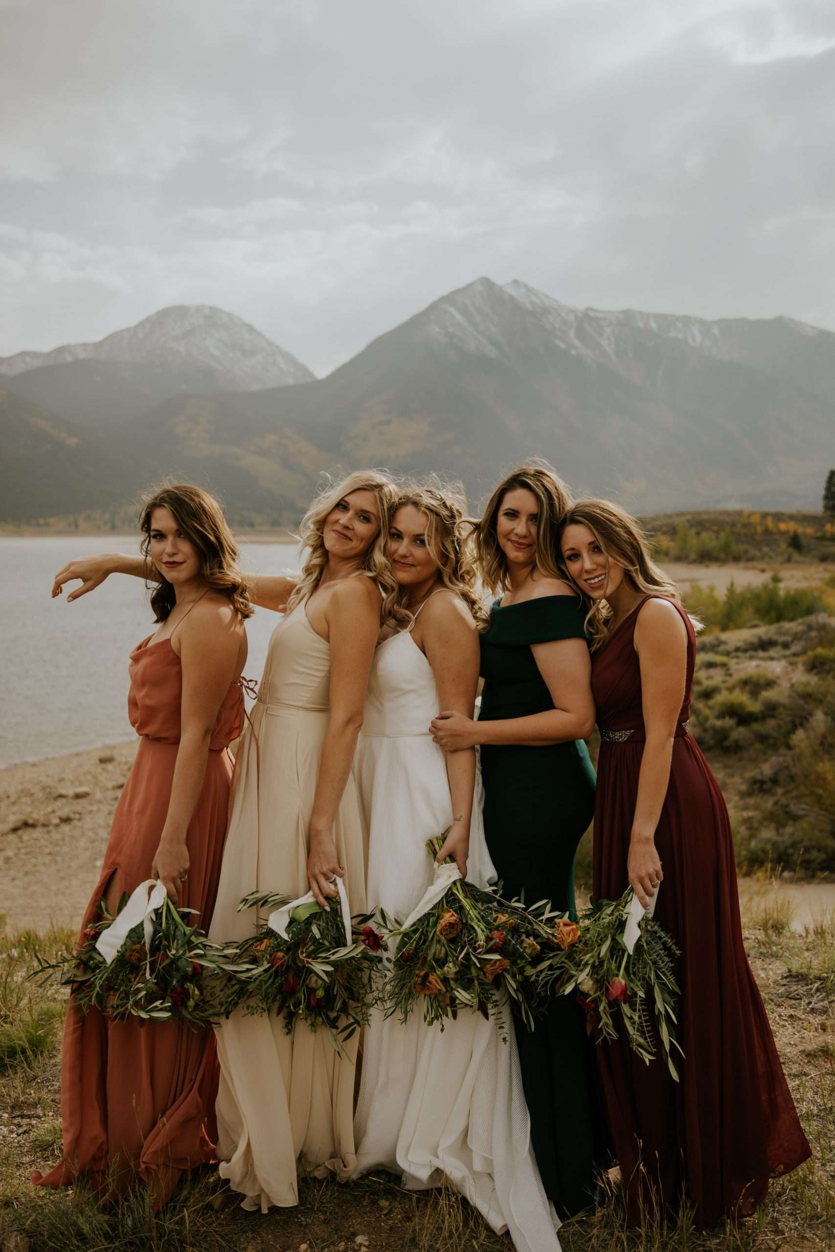 color for bridesmaid dresses Recreating Mismatched Bridesmaids Looks | Pt. 3