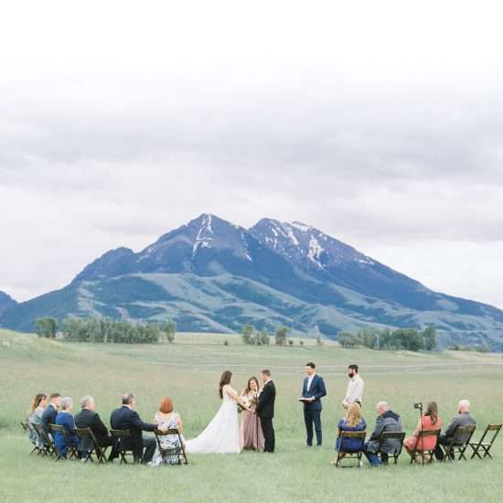 Fresh Summer Sage Lodge Elopement