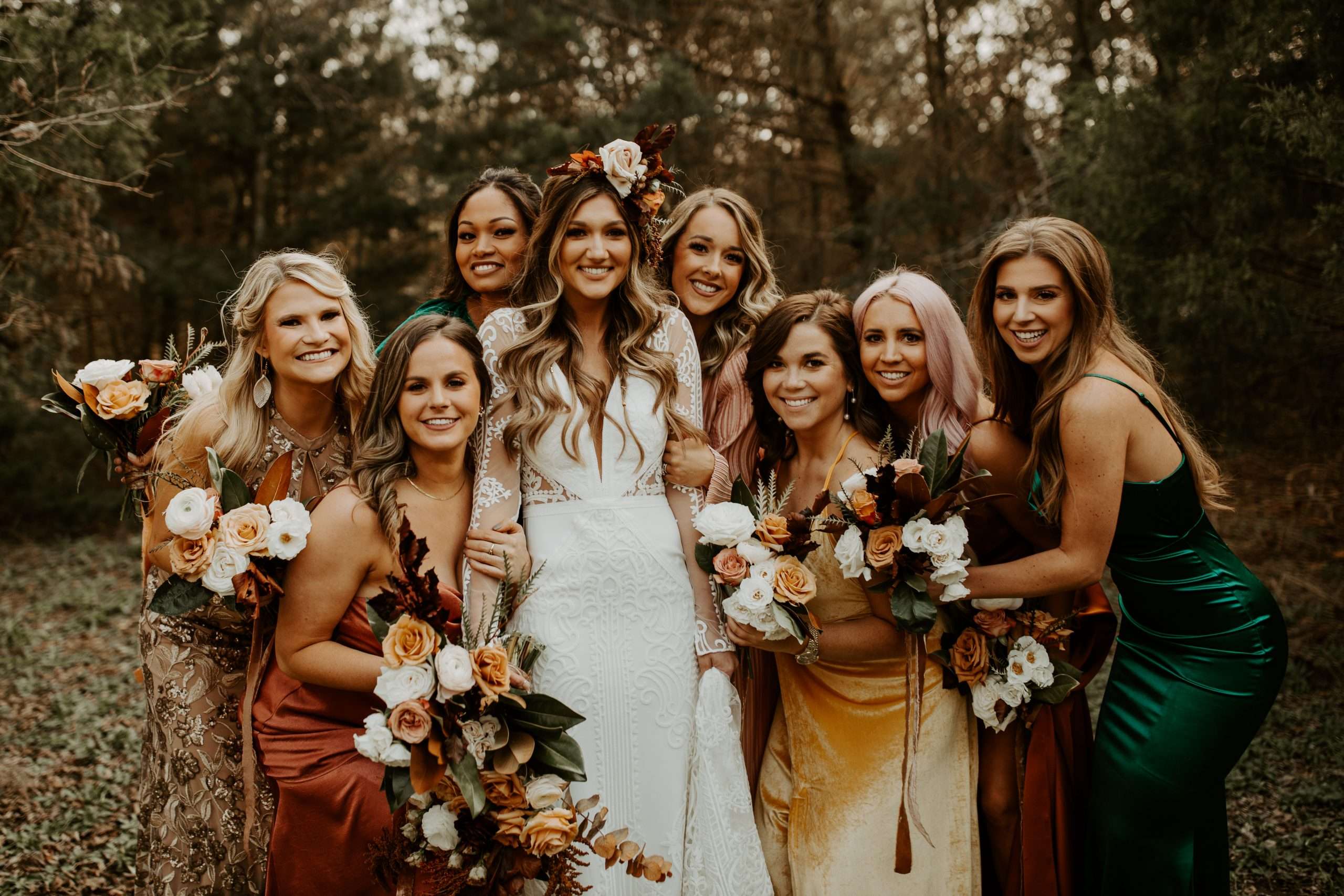 mismatched satin bridesmaid dresses Mismatched Bridesmaid Dresses: A Guide
