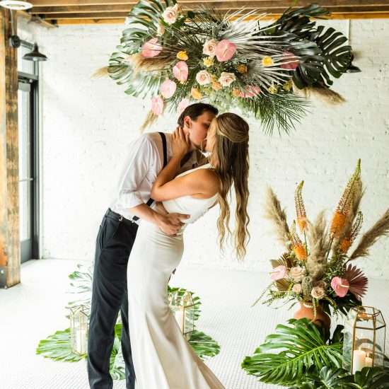 Luxurious Tropical Montana Elopement Inspiration