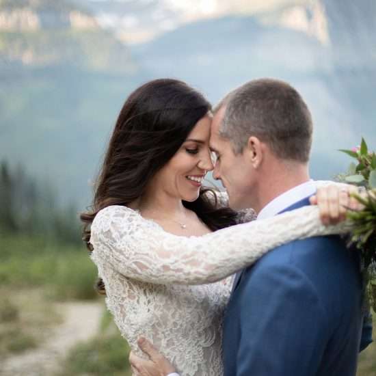 Majestic Glacier National Park Elopement