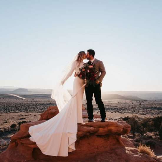 Rustic La Sal Mountains Bridals