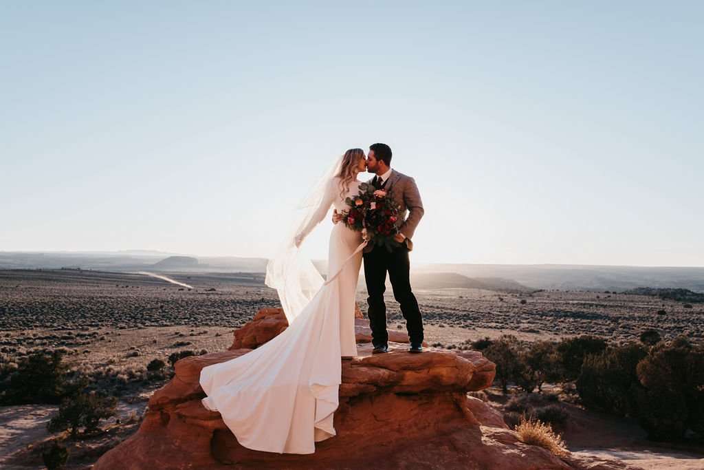 Rustic La Sal Mountains Bridals