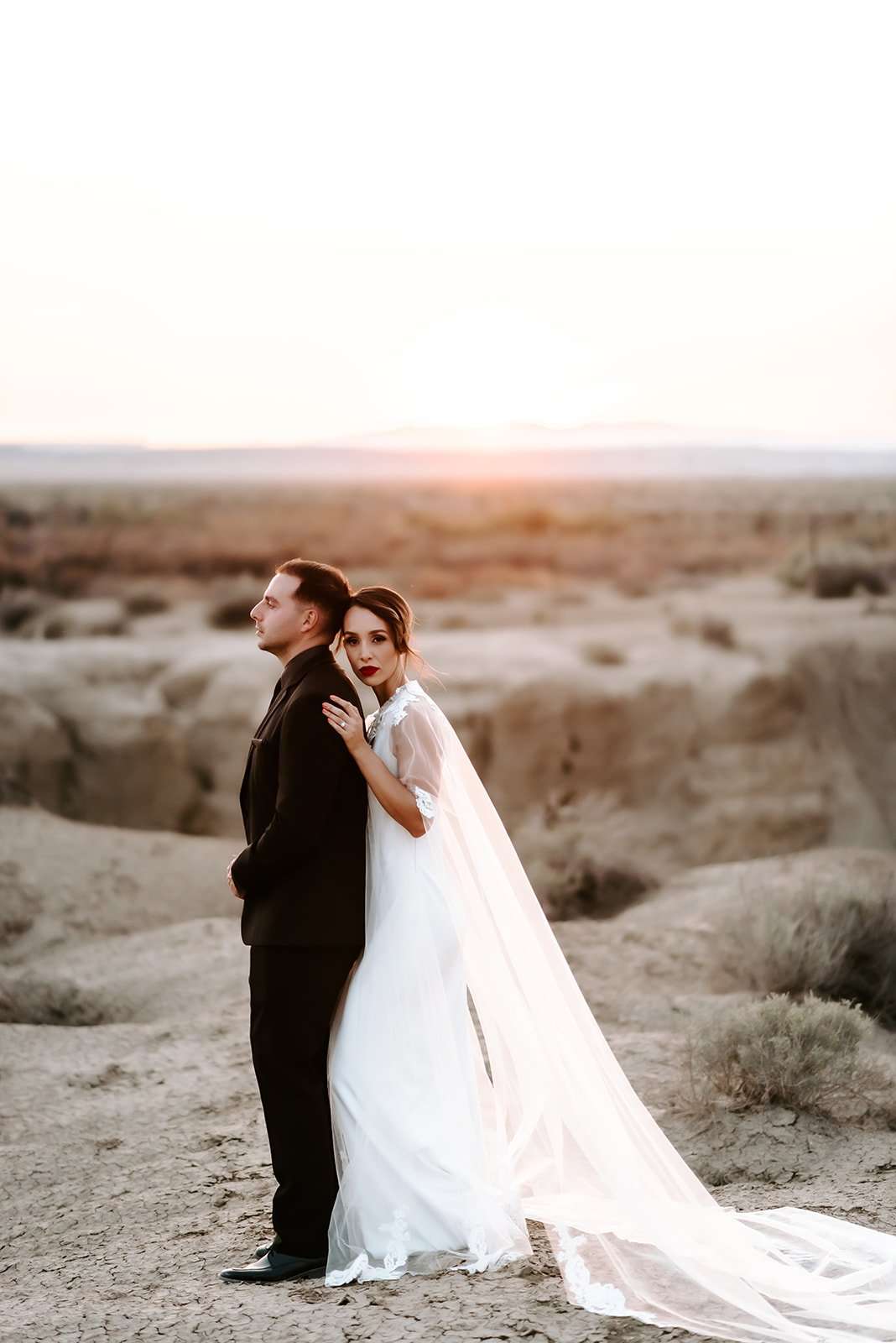 Powerful and Bold Albuquerque Elopement Inspiration