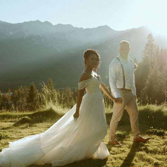Bright and Retro Silvertip Resort Elopement Inspiration