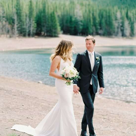 Classic Glam Kananaskis Wedding