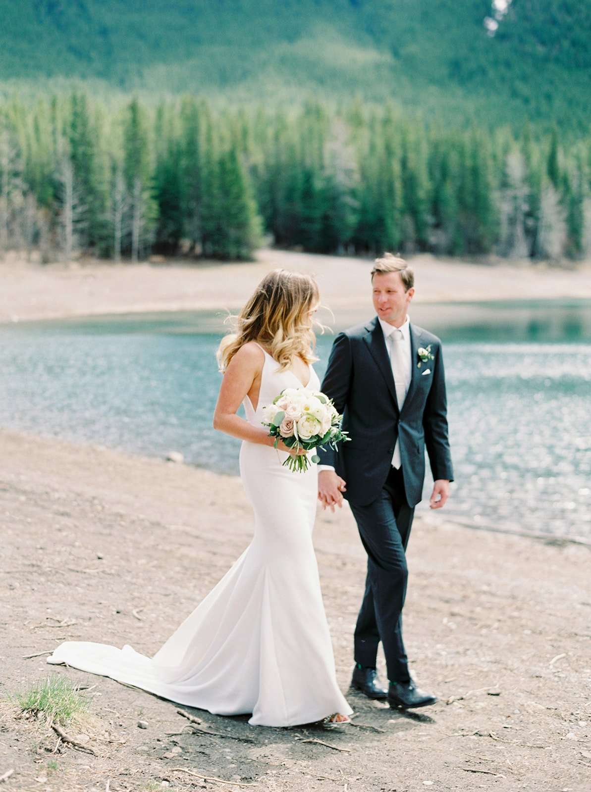 Classic Glam Kananaskis Wedding