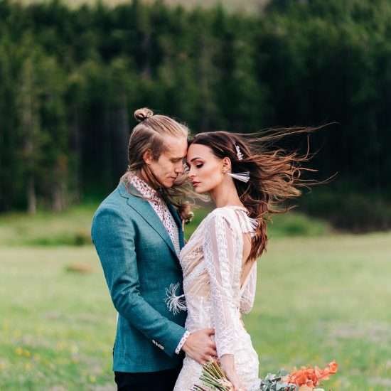 Colorful Waterton National Park Elopement Inspiration