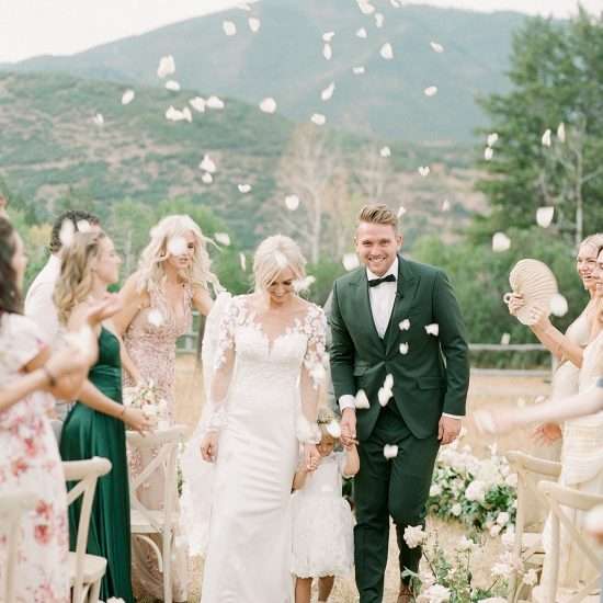 Dreamy Blue Sky Ranch Wedding