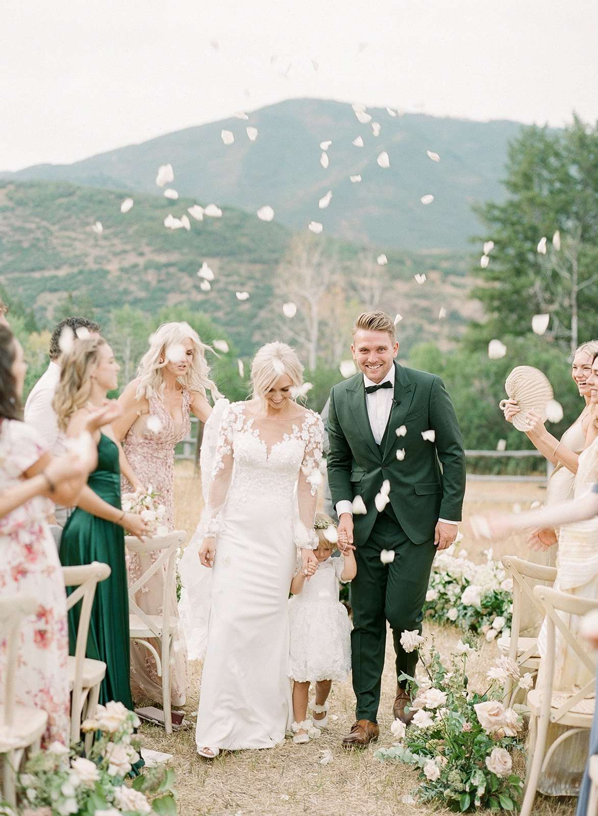 Dreamy Blue Sky Ranch Wedding