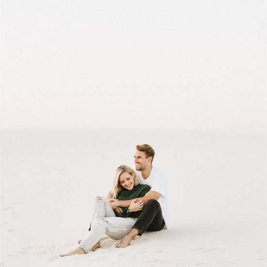 Dreamy White Sands National Monument Engagement