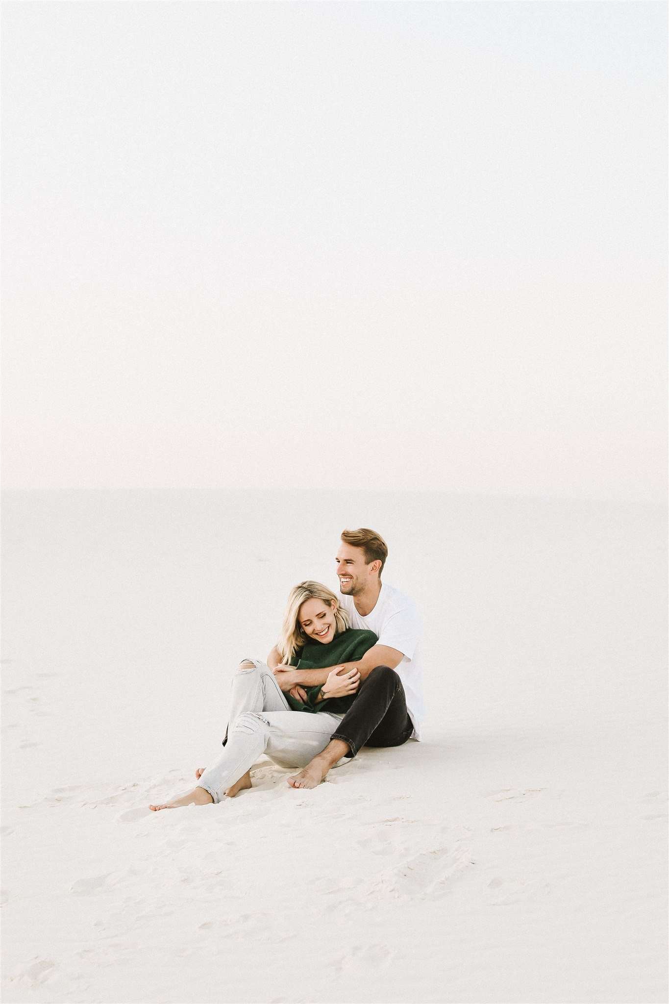 Dreamy White Sands National Monument Engagement