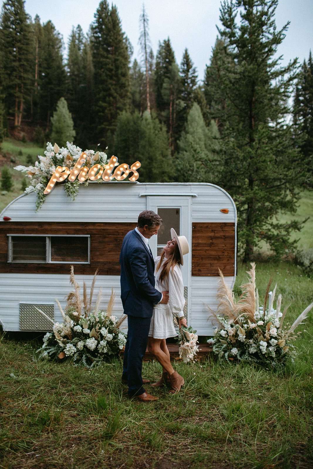 Ethereal Ketchum Mountain Elopement Inspiration