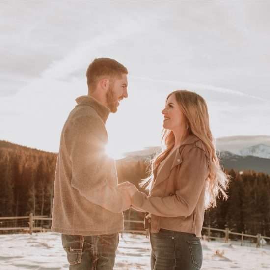 Lovely Golden Buffalo Engagement