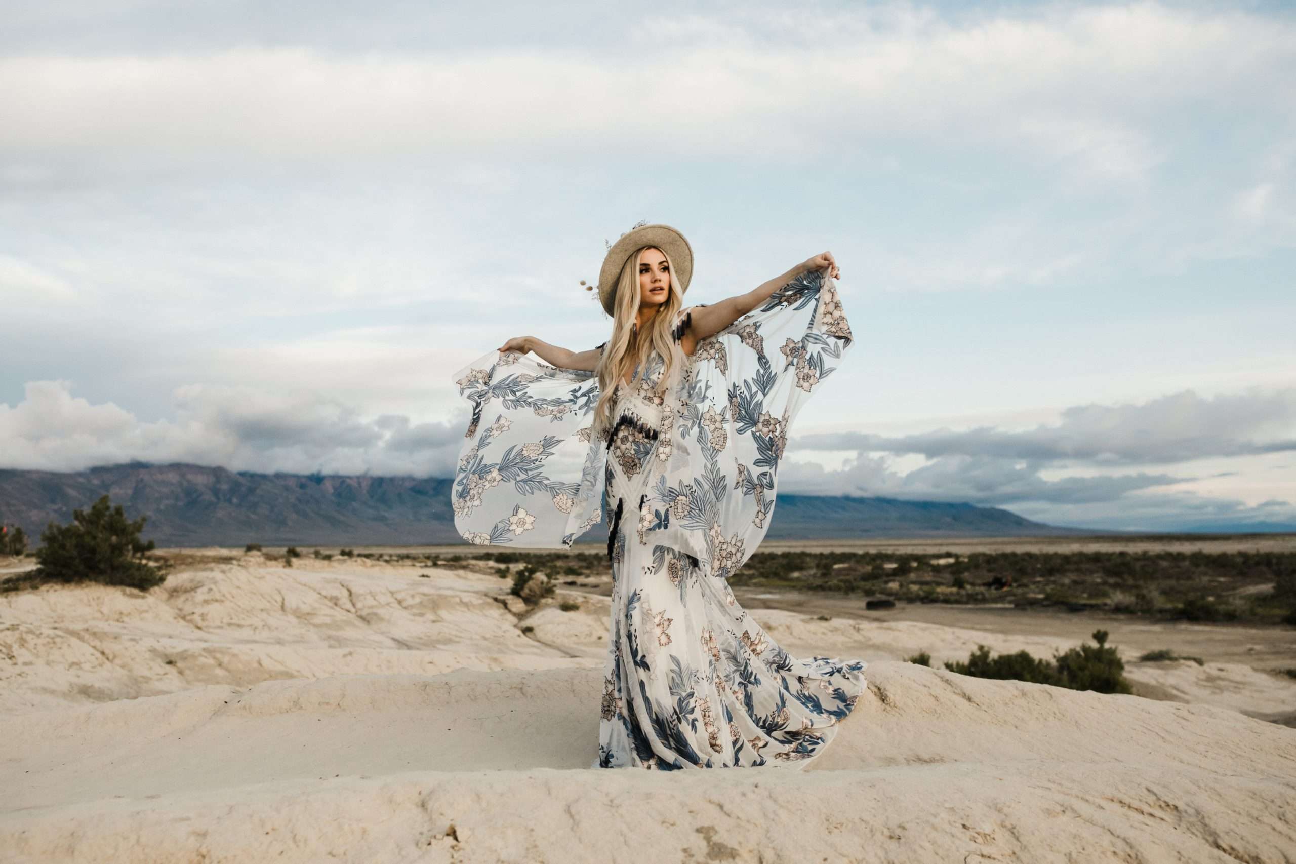 non traditional beach wedding dresses 8 Non-White Wedding Dresses