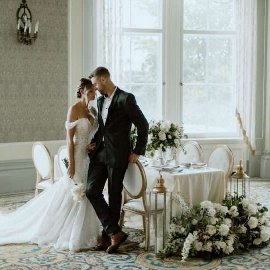 Regal White and Sage Wedding Inspiration