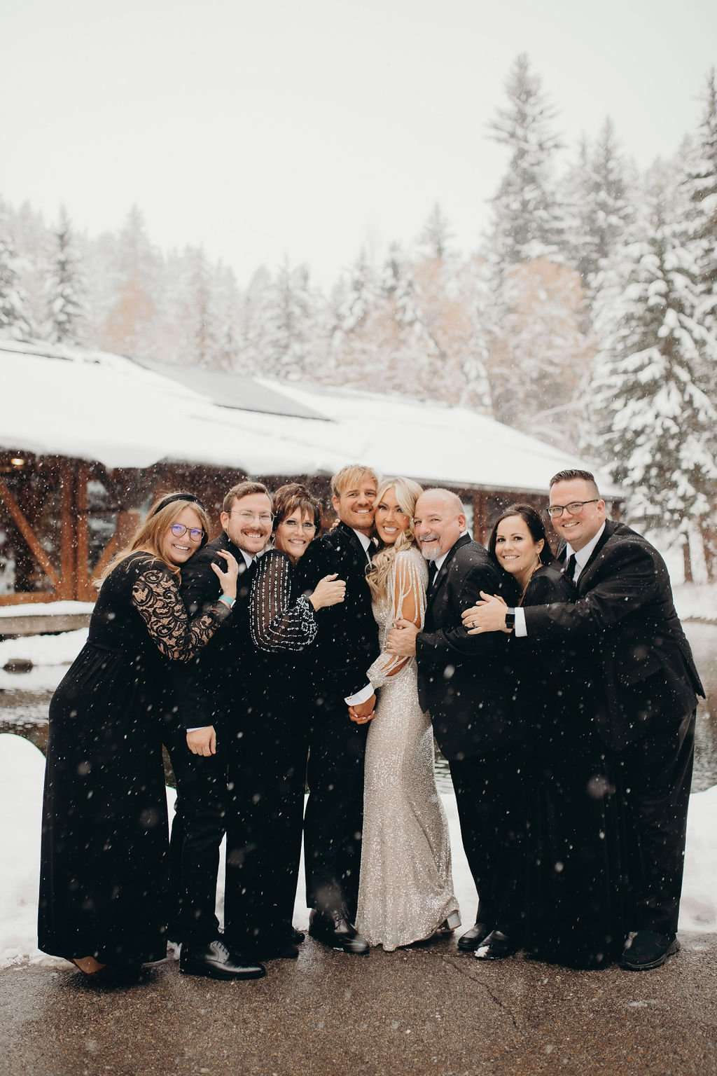 Stunning Winter Sundance Mountain Resort Wedding